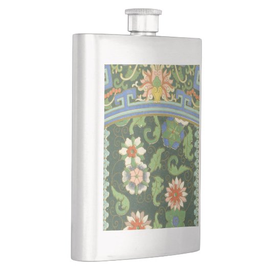 Cloisonne China Patter Asian Oriental Flacon (Rechts)