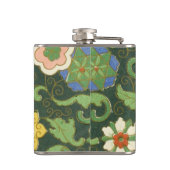 Cloisonne China Patter Asian Oriental Heupfles (Achterkant)