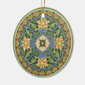 Cloisonne China Patter Asian Oriental Keramisch Ornament (Links)