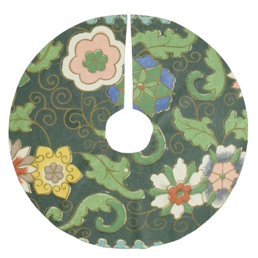 Cloisonne China Patter Asian Oriental Kerstboom Rok (Voorkant)