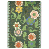 Cloisonne China Patter Asian Oriental Klembord (Achterkant)