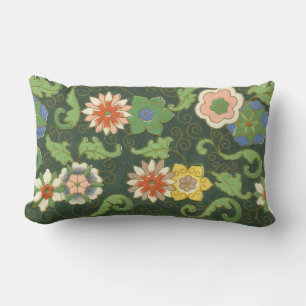 Cloisonne China Patter Asian Oriental Kussen