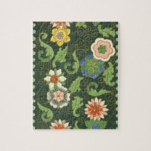 Cloisonne China Patter Asian Oriental Legpuzzel