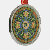 Cloisonne China Patter Asian Oriental Metalen Ornament (Rechts)