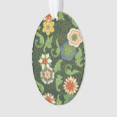 Cloisonne China Patter Asian Oriental Ornament (voorkant)