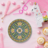 Cloisonne China Patter Asian Oriental Papieren Bordje (Feest)