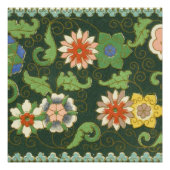 Cloisonne China Patter Asian Oriental Poster (Voorkant)