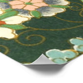 Cloisonne China Patter Asian Oriental Poster (Hoek)
