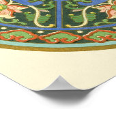 Cloisonne China Patter Asian Oriental Poster (Hoek)