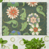 Cloisonne China Patter Asian Oriental Theedoek (Gevouwen)