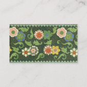 Cloisonne China Patter Asian Oriental Visitekaartje (Achterkant)