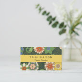 Cloisonne China Patter Asian Oriental Visitekaartje (Staand voorkant)