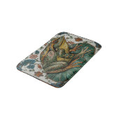 Cloisonne Frog on Lily Pad Badmat (Gekanteld)