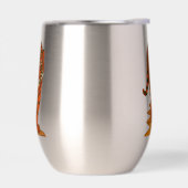 Cloisonne Kunst Tijger op het Jungle Pad (Links)