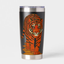 Cloisonne Kunst Tijger op het Jungle Pad