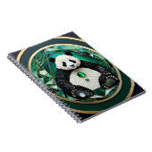 Cloisonne Panda Notitieboek (Rechterzijde)