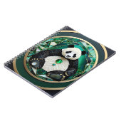 Cloisonne Panda Notitieboek (Linkerzijde)
