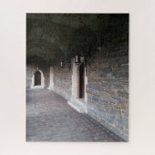Cloisters Hallway met deuren architecturaal onderz Legpuzzel (Verticaal)