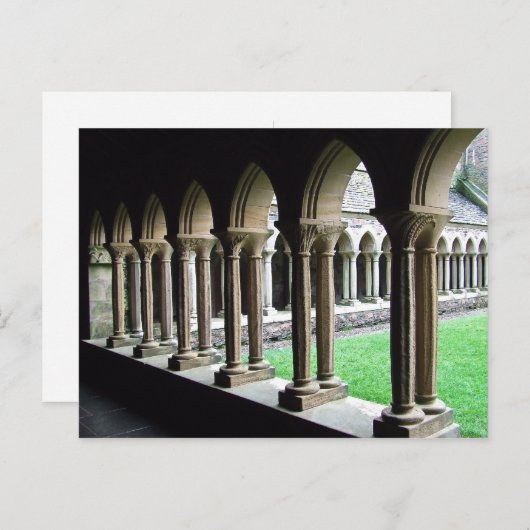 Cloisters, Iona Abbey Briefkaart (Voorkant / Achterkant)