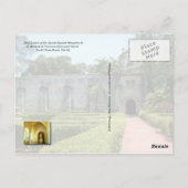 Cloisters of the Ancient Spain Monastery, FL Briefkaart (Achterkant)