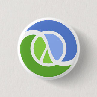 Clojure logo ronde button 3,2 cm