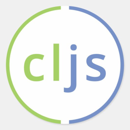 ClojureScript Sticker (Voorkant)