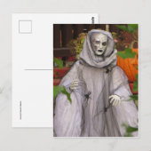 Cloked Ghost Briefkaart (Voorkant / Achterkant)