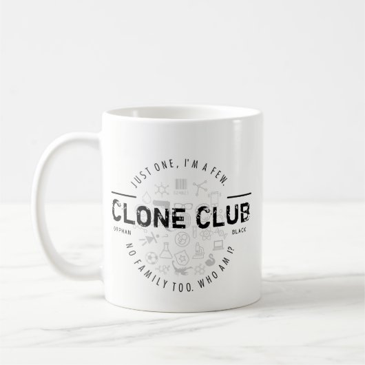 Clone Club Logo Koffiemok (Links)