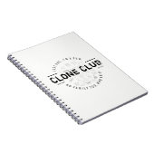 Clone Club Logo Notitieboek (Rechterzijde)