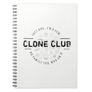 Clone Club Logo Notitieboek