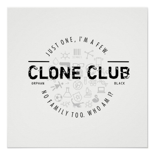Clone Club Logo Poster (Voorkant)