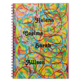 Clone Club members Helena, Sarah, Allison en Cosim Notitieboek (Voorkant)