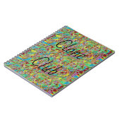 Clone Club uit Orphan Black abstract art Notitieboek (Linkerzijde)