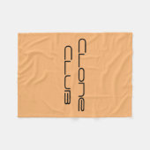 Clone Club van Orphan Black, geometrische letterty Fleece Deken (Voorkant (Horizontaal))