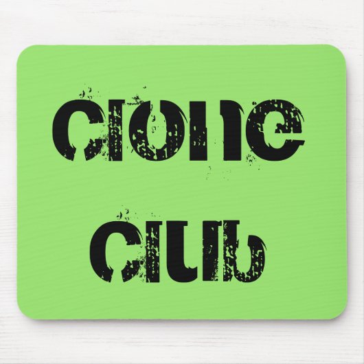 Clone Club van tv-show Orphan Black Muismat (Voorkant)