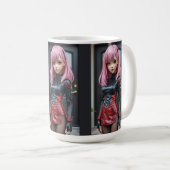Clone Cyborg Girl Koffiemok (Voorkant rechts)