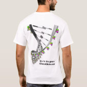 CloneClubs.com Double Helix Golf Club DNA T-shirt (Achterkant)