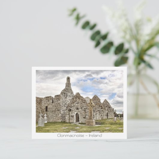 Clonmaclawaai - Ierland Briefkaart (Staand voorkant)