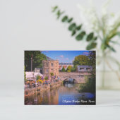 Clopton Bridge Avon Stratford Upon Avon Briefkaart (Staand voorkant)