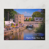Clopton Bridge Avon Stratford Upon Avon Briefkaart (Voorkant)
