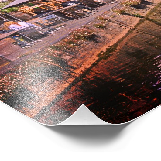 Clopton Bridge Avon Stratford Upon Avon Foto Afdruk (Hoek)