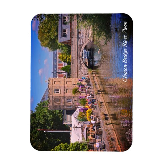 Clopton Bridge Avon Stratford Upon Avon Magneet (Verticaal)