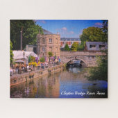 Clopton Bridge en Pub Stratford Upon Avon Legpuzzel (Horizontaal)