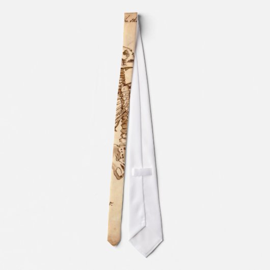 Clorion's Anatomy Sketch Stropdas (Achterkant)