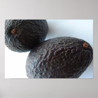 Close Avocados Poster