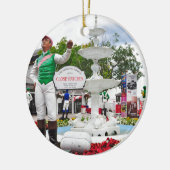 "Close Hatches" Champion Keramisch Ornament (Links)