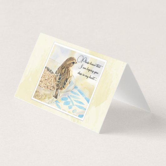 Close in my heart... Sympathy / Thinking of You Kaart (Voorkant)