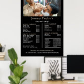 Close Shave, Herenkappers Prijslijst Poster (Thuiskantoor)