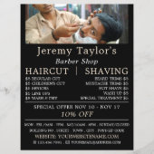 Close Shave, Mannen Barbers Adverteren Flyer (Voorkant)