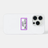 Close the Loop | Heavy-Duty iPhone Hoesje (Achterkant horizontaal)